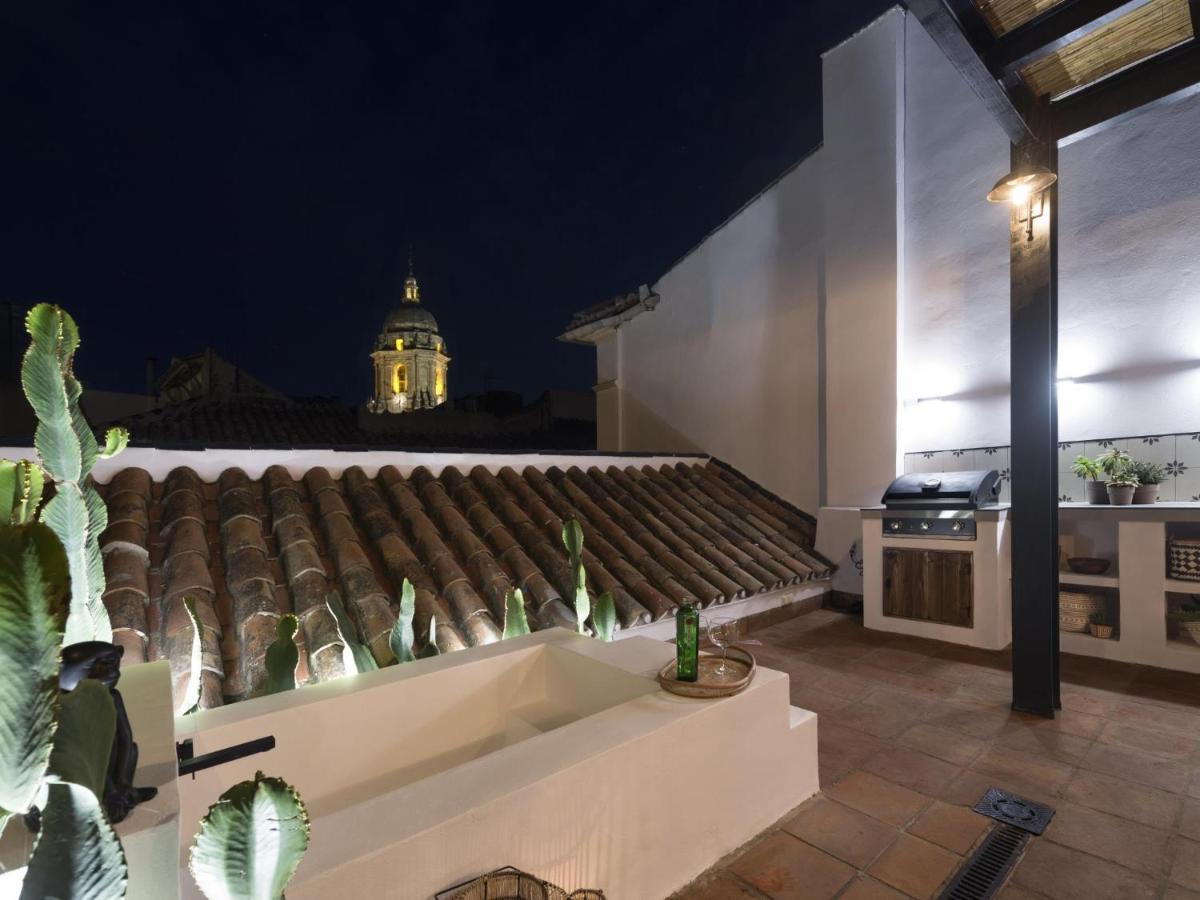Old City Center Penthouse Málaga Exteriör bild